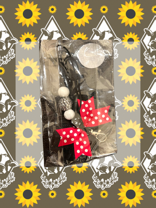 Beaded Freshie w/ Bow