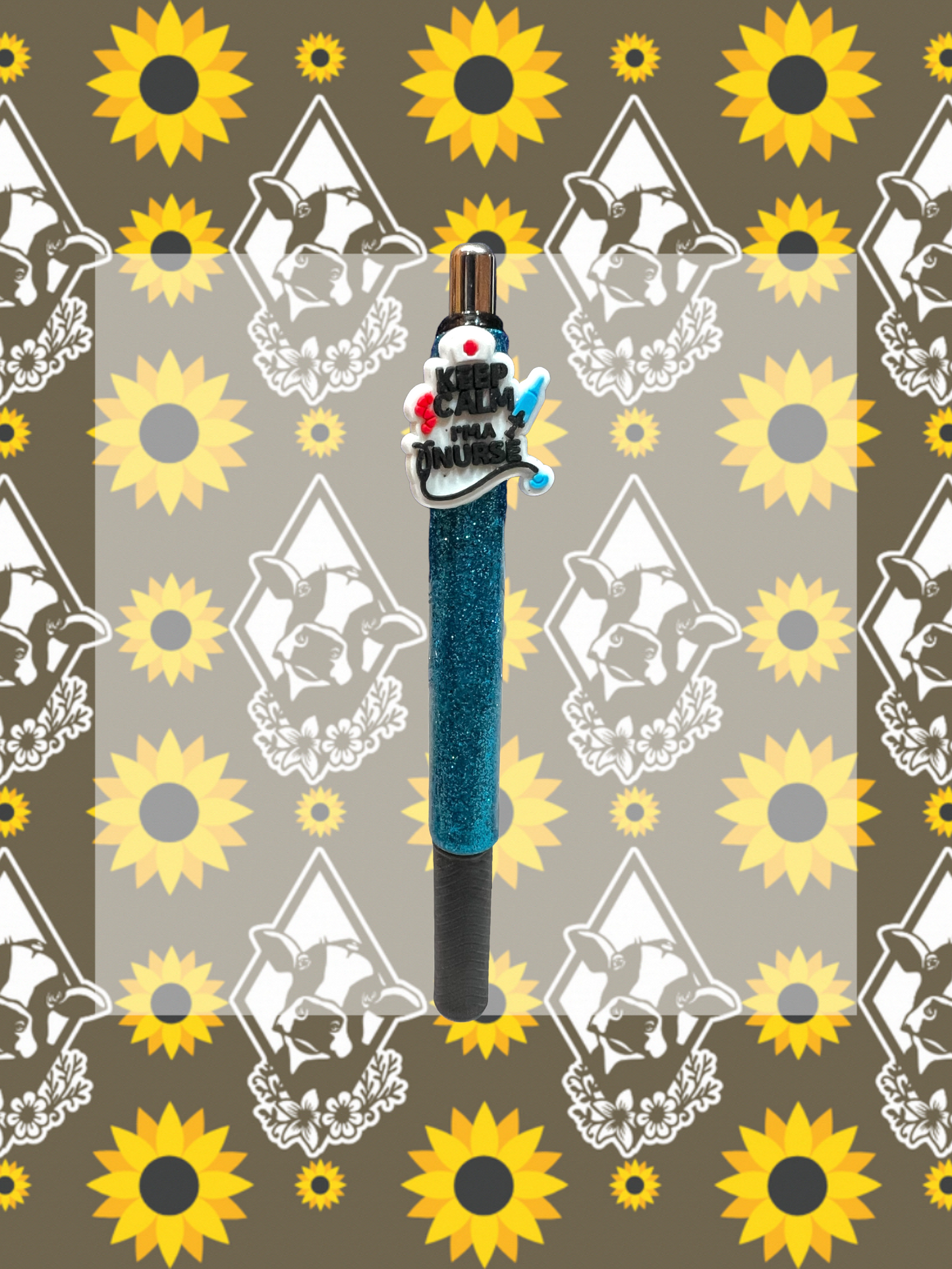 Resin Pen w/ Charms