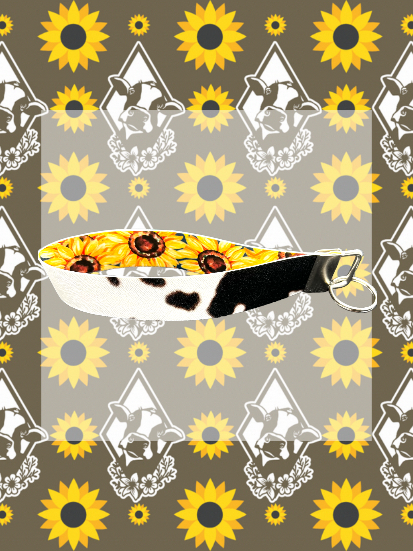 Faux Leather Wristlet