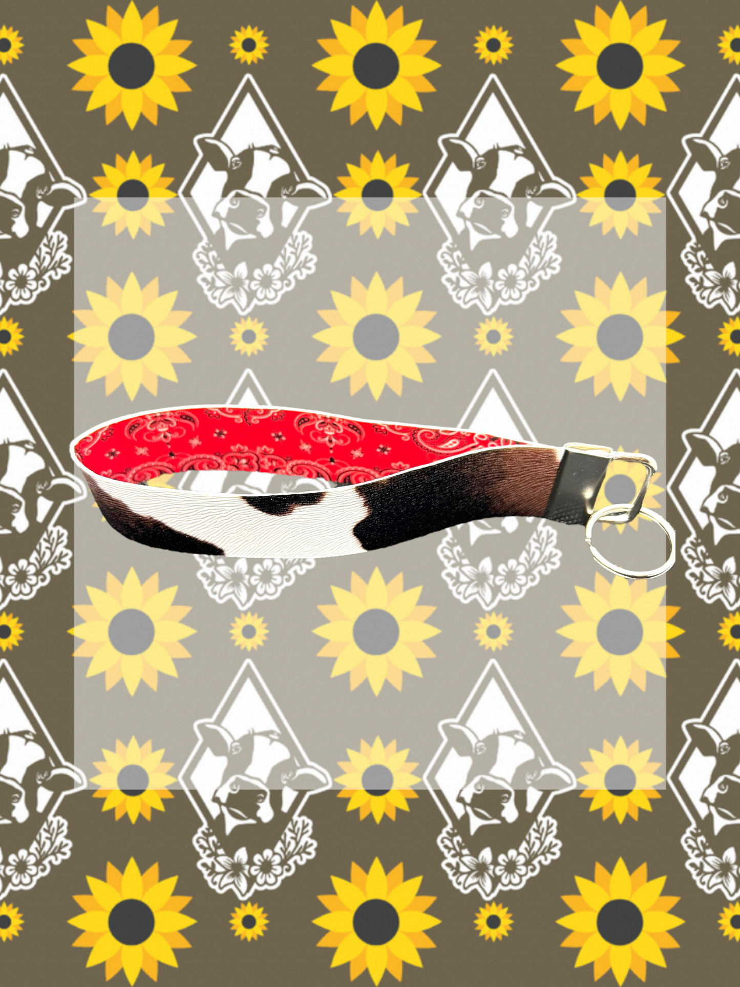 Faux Leather Wristlet