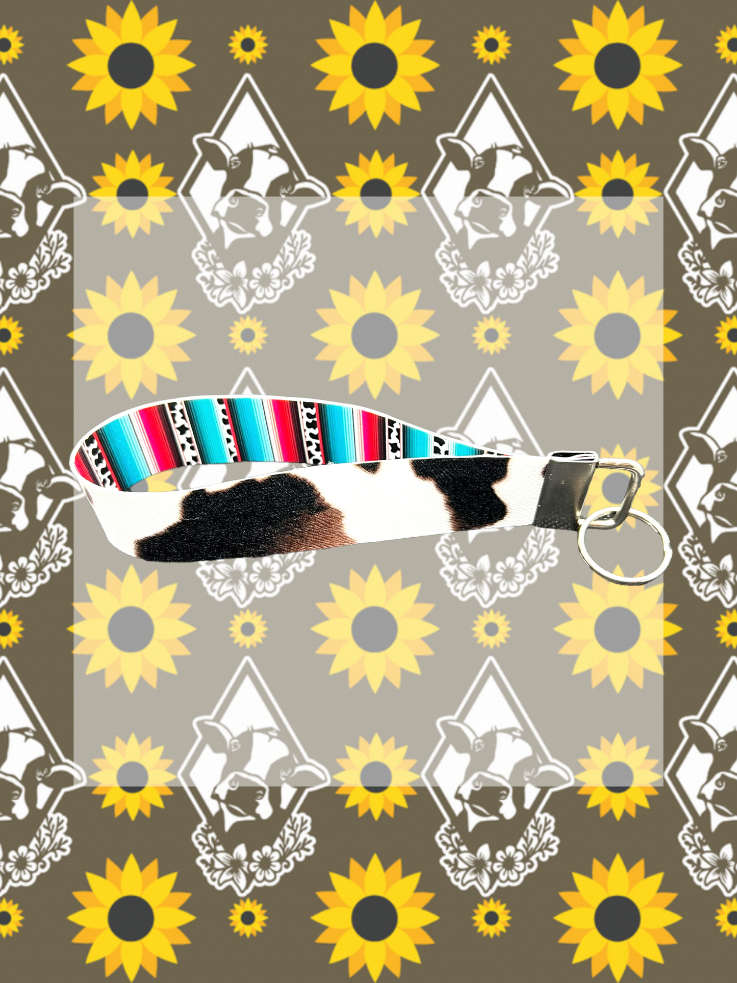 Faux Leather Wristlet