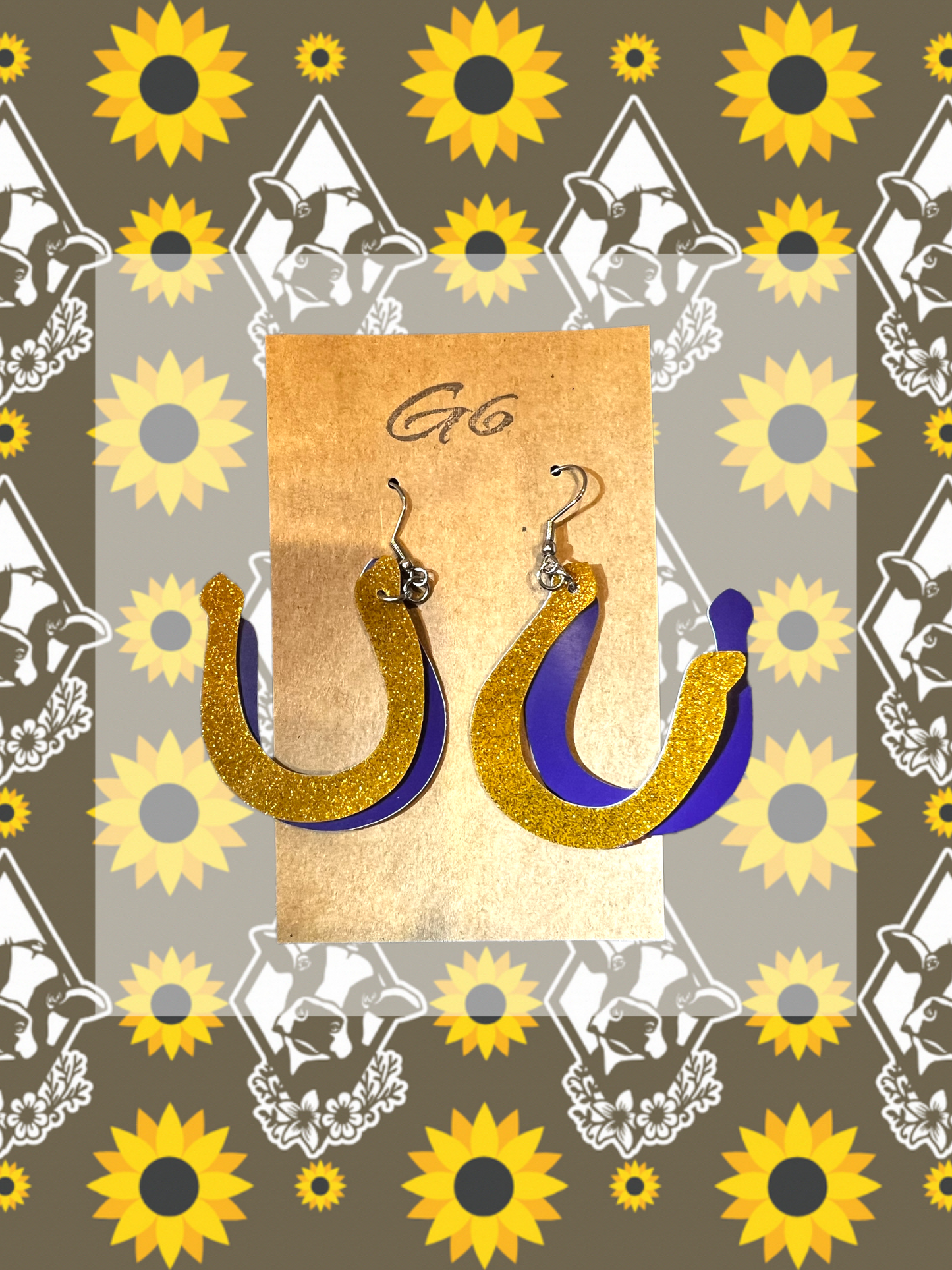 Faux Leather Earrings