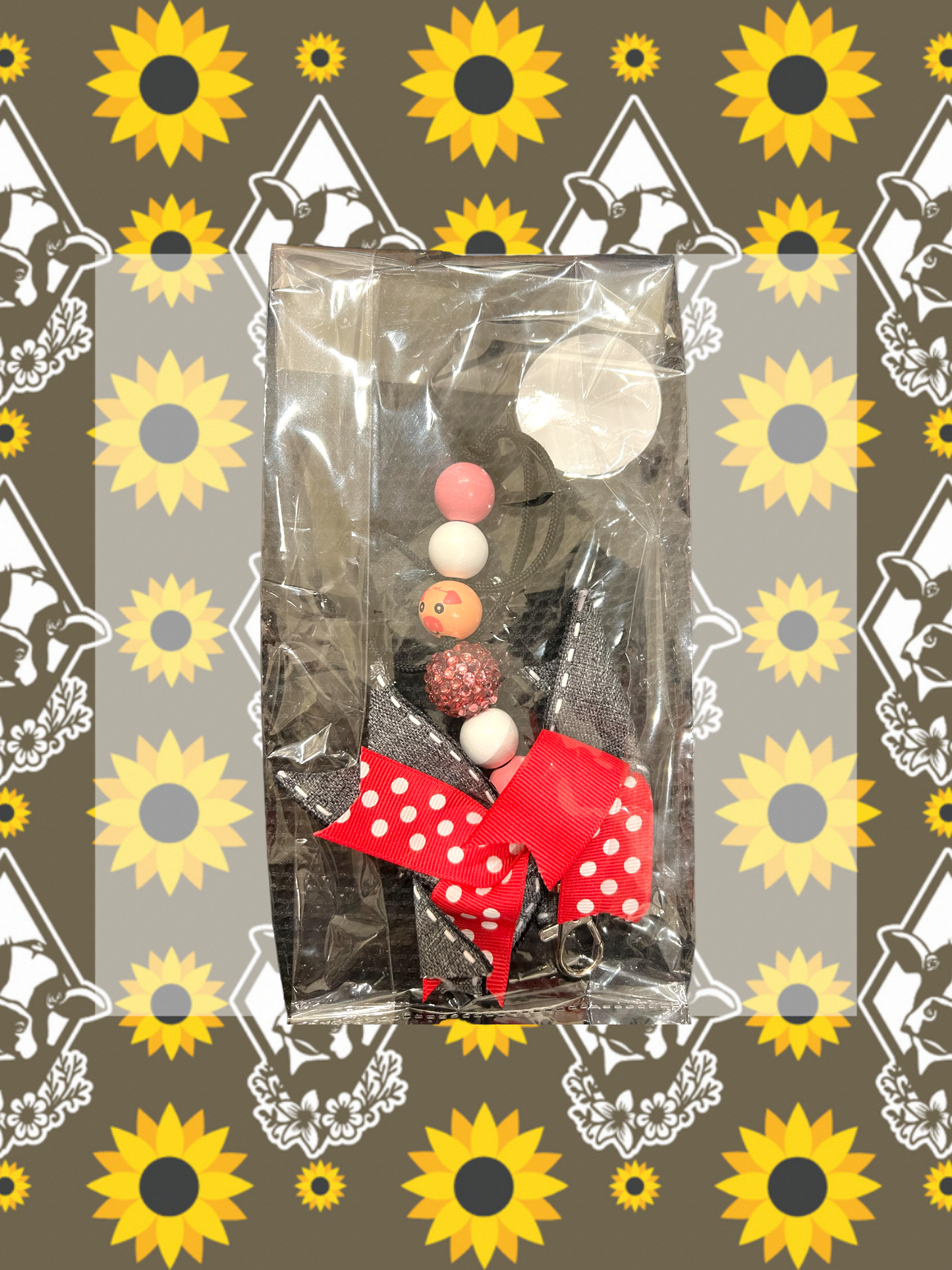 Beaded Freshie w/ Bow