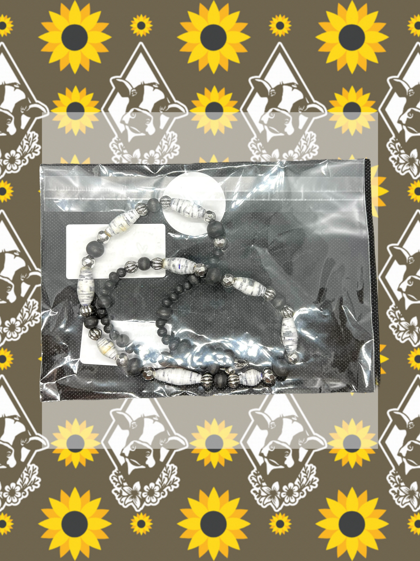 Beaded Necklace w/ earrings