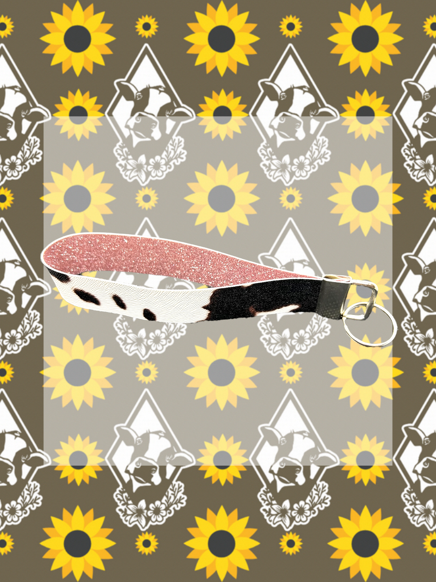 Faux Leather Wristlet