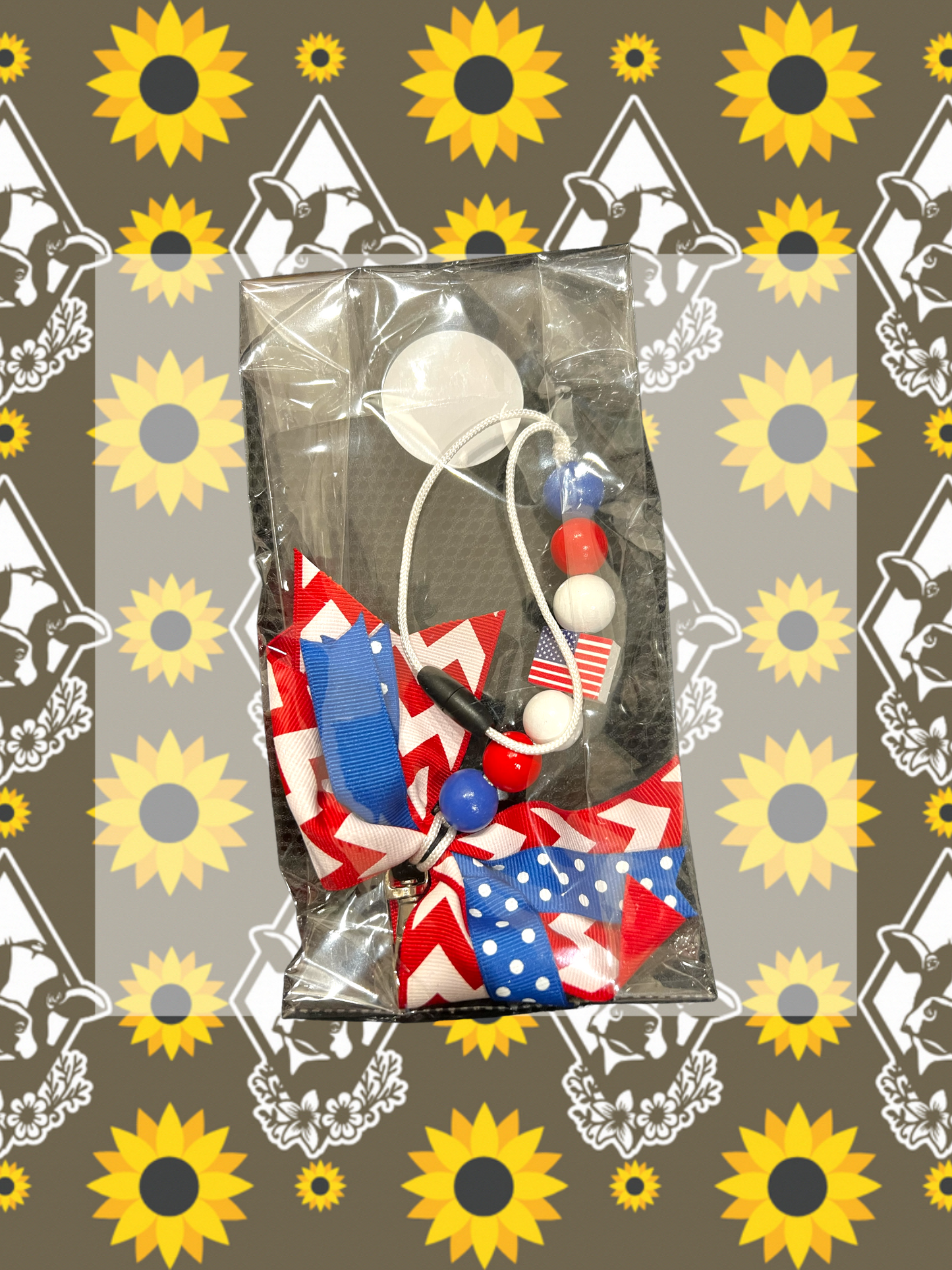 Beaded Freshie w/ Bow