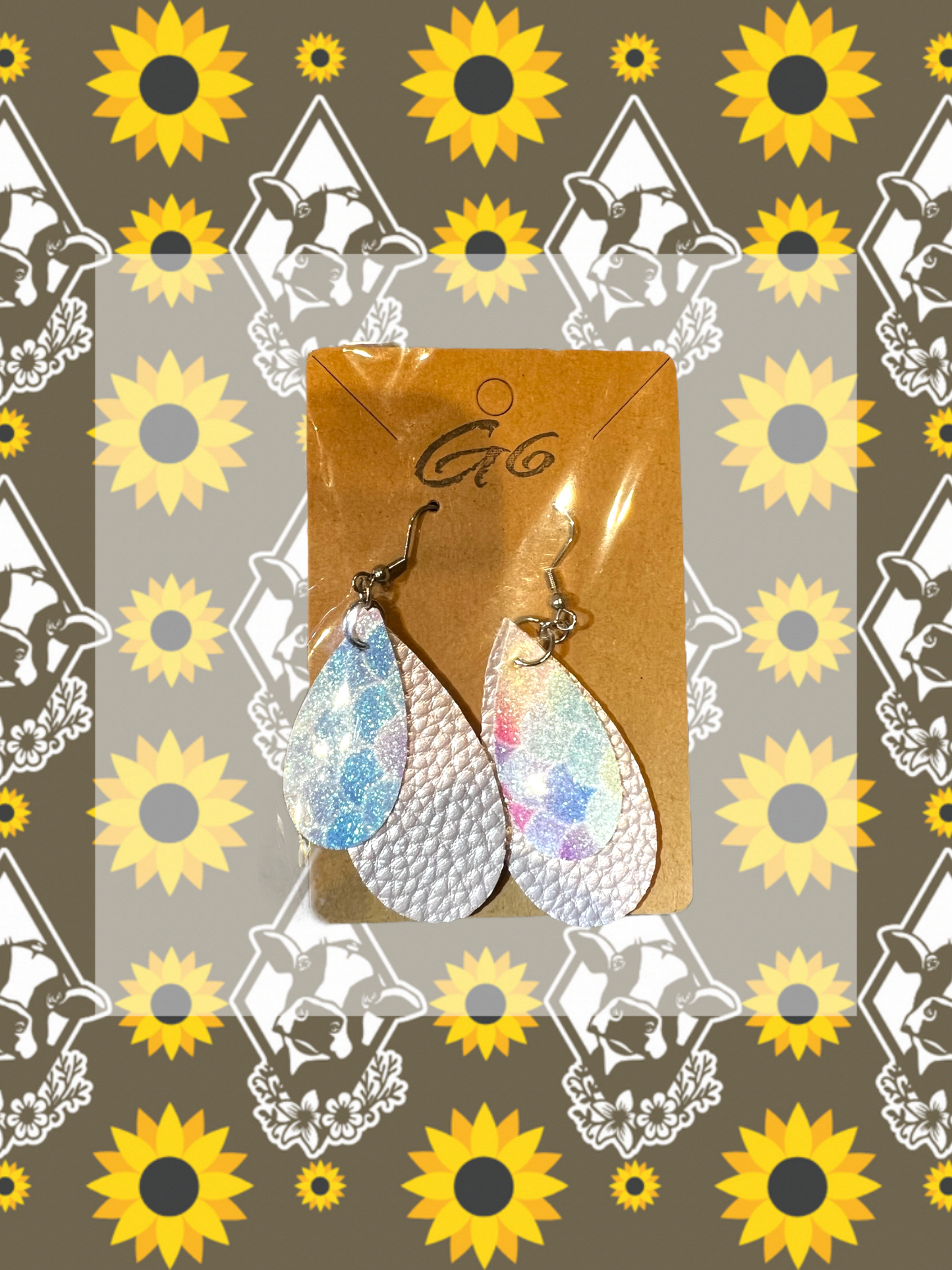 Faux Leather Earrings