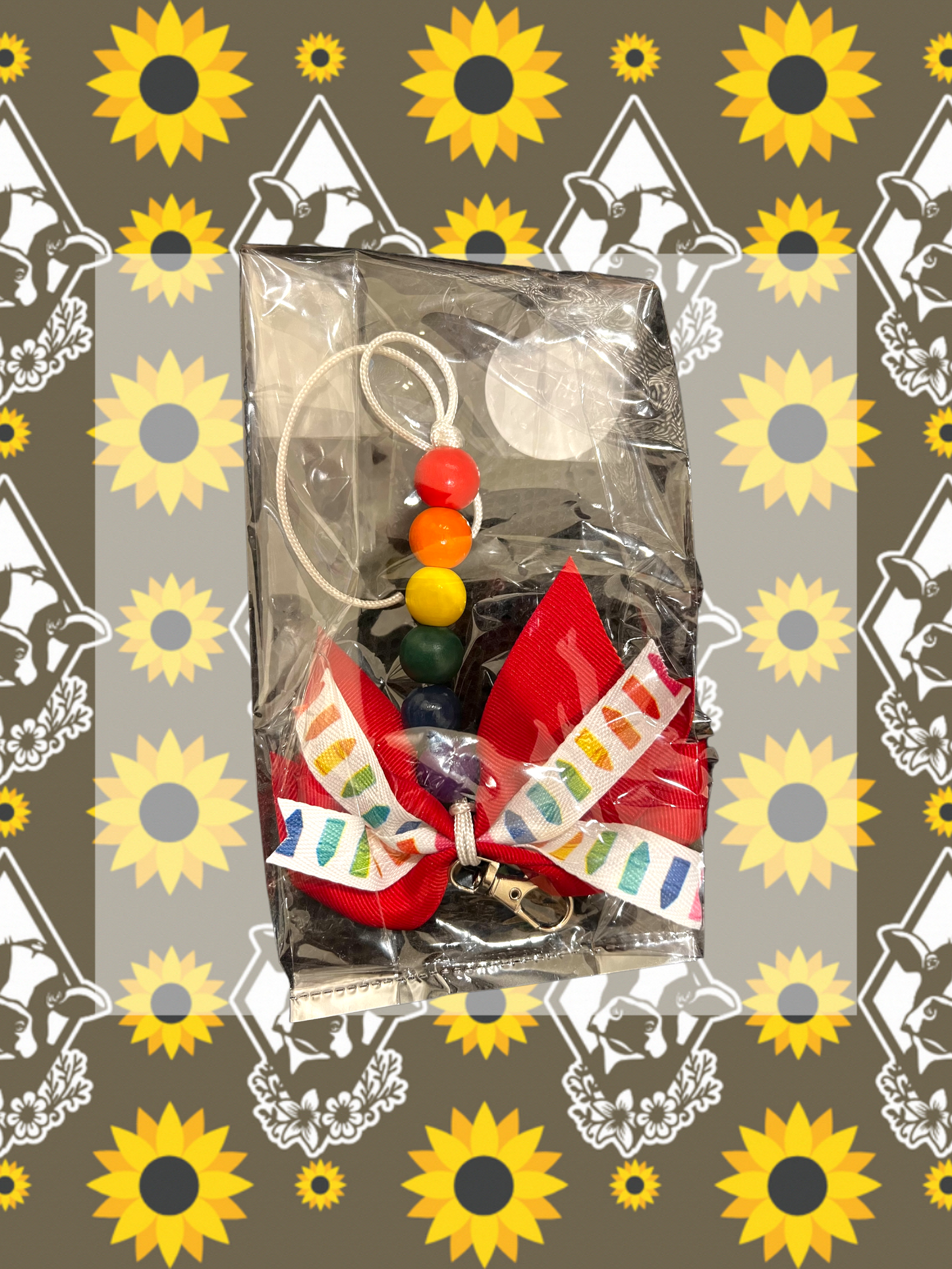 Beaded Freshie w/ Bow